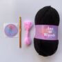 Make Your Own Crocheted Heart Mittens Kit, thumbnail 5 of 9