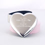 Engraved Heart Shaped Trinket Box, thumbnail 1 of 4