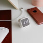 Personalised Various Shape Leather Charger Patches, thumbnail 10 of 12