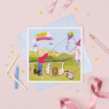 'Windmills' Birthday Card, 4 of 4