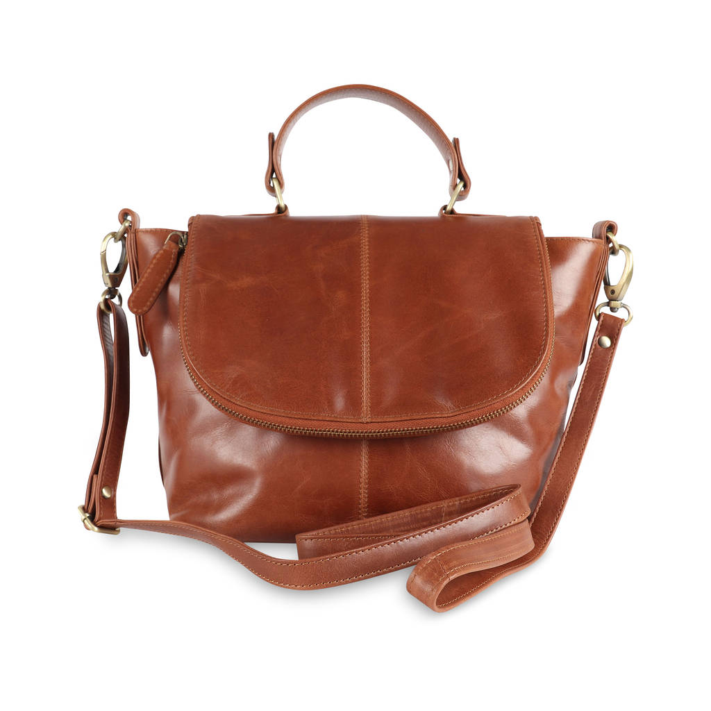 leather across body shoulder bag by the leather store ...