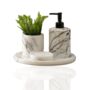 Handmade Lilac Marble Bathroom Set – Four Pieces, thumbnail 2 of 4