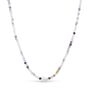 Green And Lilac Pearl Necklace, thumbnail 1 of 2