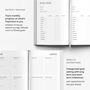 2026 Week To View A5 Personalised Diary With Gold Foil, thumbnail 10 of 10