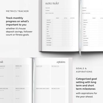 2026 Week To View A5 Personalised Diary With Gold Foil, 10 of 10