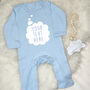 'Baby's Thoughts' Personalised Baby Rompersuit, thumbnail 3 of 6
