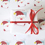 Christmas Post Gift Wrapping Set, thumbnail 1 of 3