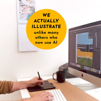 Emirates Stadium Art Print Arsenal Football Gift, 3 of 8