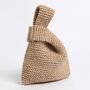 Small Knot Bag Easy Knitting Kit, thumbnail 4 of 7