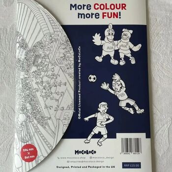 Spurs Colouring Poster, 6 of 7