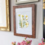 B Is For Buttercup Gilded Initial Print, thumbnail 1 of 6