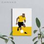 Adama Traore Wolves Football Canvas, thumbnail 1 of 2