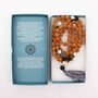 Rudraksha Crystal Mala Necklace | Self Confidence, thumbnail 3 of 3