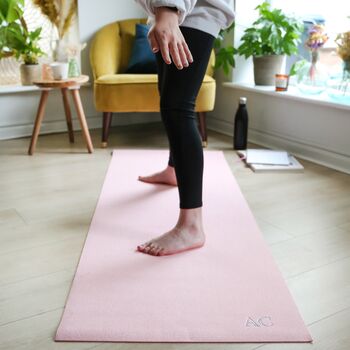 Personalised Embroidered Yoga Mat, 8 of 12