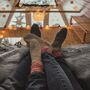 Personalised Chequered Mohair Feel Blanket, thumbnail 4 of 9