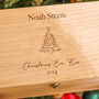 Personalised Christmas Eve Tree Keepsake Box Gift For Boy Or Girls Room Decoration, thumbnail 2 of 4