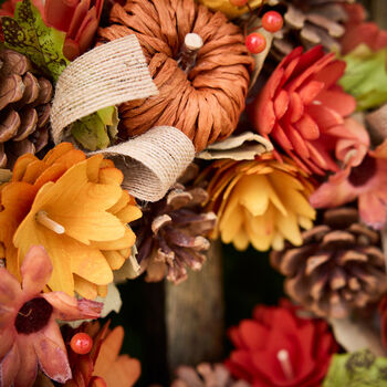 Large Luxury Autumn Wreath, 5 of 6