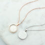 Personalised Any Date Five Pence Necklace, thumbnail 1 of 8