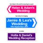 Personalised Double Sided Direction Signs, thumbnail 3 of 4