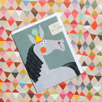 Mini Horse Greetings Card, 4 of 5