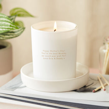 Mother's Day Gift Mummy And Me Personalised Candle, 2 of 10