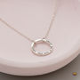 Personalised Full Circle Necklace, thumbnail 3 of 6