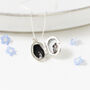 Personalised Little Oval Sterling Silver Locket, thumbnail 4 of 12