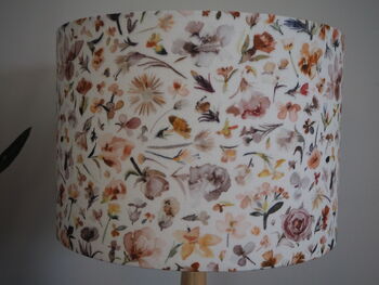 Peach Floral Lampshade, 4 of 6