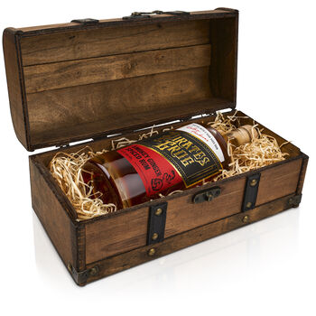 Smokey Ginger Rum Chest With Personalised Scroll, 5 of 5