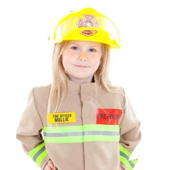 Personalised Children's Fire Fighter Costume, 2 of 9