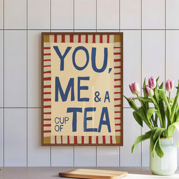 You, Me And A Cup Of Tea Print, 6 of 12