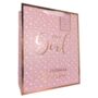 Baby Girl Gift Bags Pink And Rose Gold Three Pack, thumbnail 1 of 4