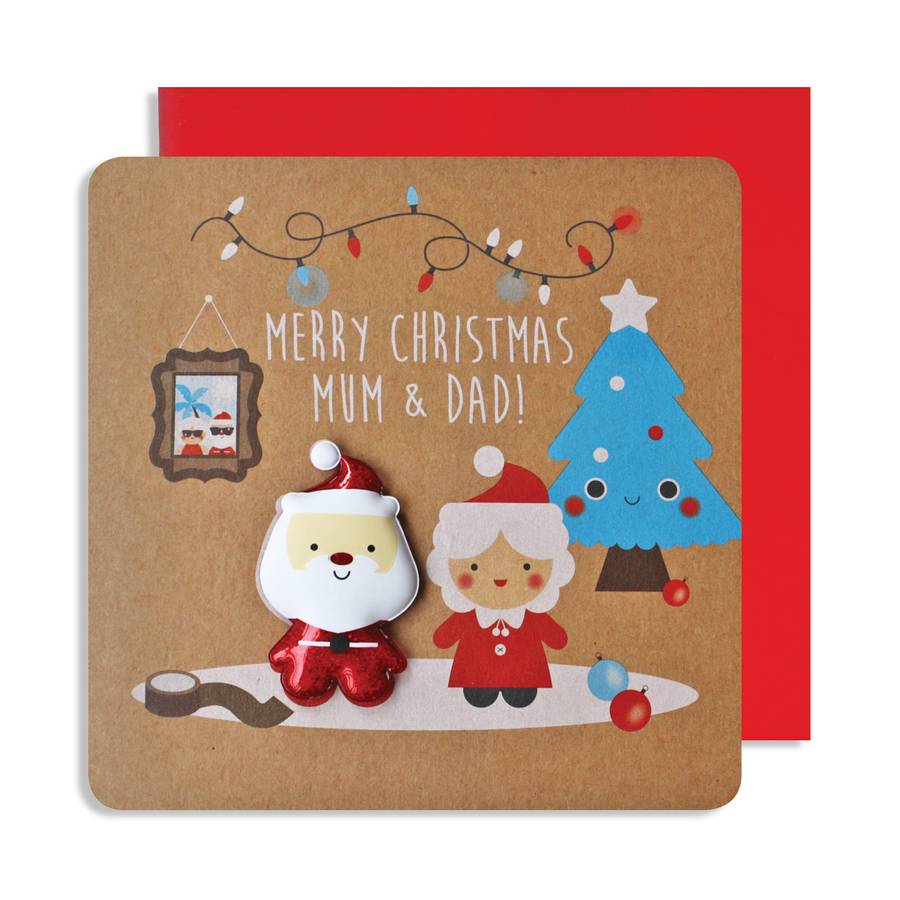 Christmas Glitter Card By Pango Productions