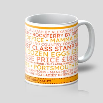 Personalised 16th Birthday Mug Gift 2008, 9 of 11