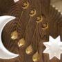 Golden Star And Moon Tea Spoon Gift Set, thumbnail 1 of 3