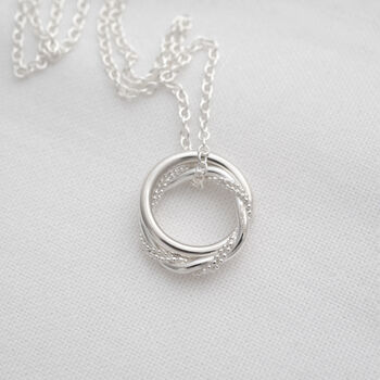 Sterling Silver 21st Birthday Necklace Hallmarked, 4 of 11