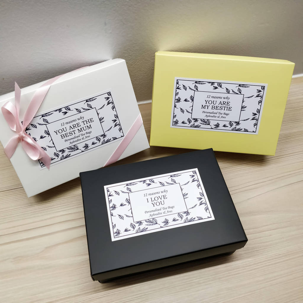 Personalised tea bags Clearance