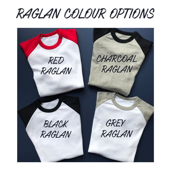 'Two' Birthday Raglan Baseball Top, 6 of 8
