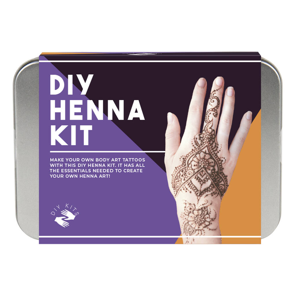 Diy Henna Tattoo Kit By Gift Republic 