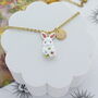 Personalised Rabbit Charm Necklace, thumbnail 1 of 2