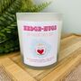 Personalised Hedgehog Valentines Gift Candle, thumbnail 3 of 12