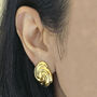 Vintage Swirl Earrings, thumbnail 2 of 8