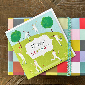 Cricket Happy Birthday Card, 3 of 6