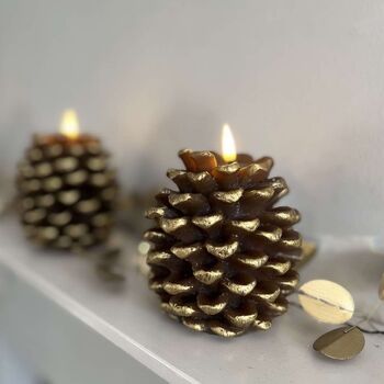 Pinecone LED Candle, 2 of 5