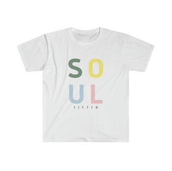 Soul Sister T Shirt, 3 of 4