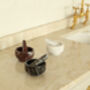 Luxury Rosso Marble Pestle And Mortar, thumbnail 4 of 4