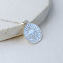 Sterling Silver Happy Place Ocean Necklace, thumbnail 2 of 6