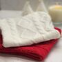 Dog Bone Christmas Stocking – Cute Festive Gift For Dogs And Puppies In Red Or White, thumbnail 4 of 9