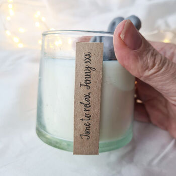 Personalised 60th Birthday Gift Relaxing Scented Candle, 5 of 8