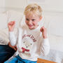 Personalised Kids Polar Bear Family Christmas Jumper, thumbnail 5 of 10